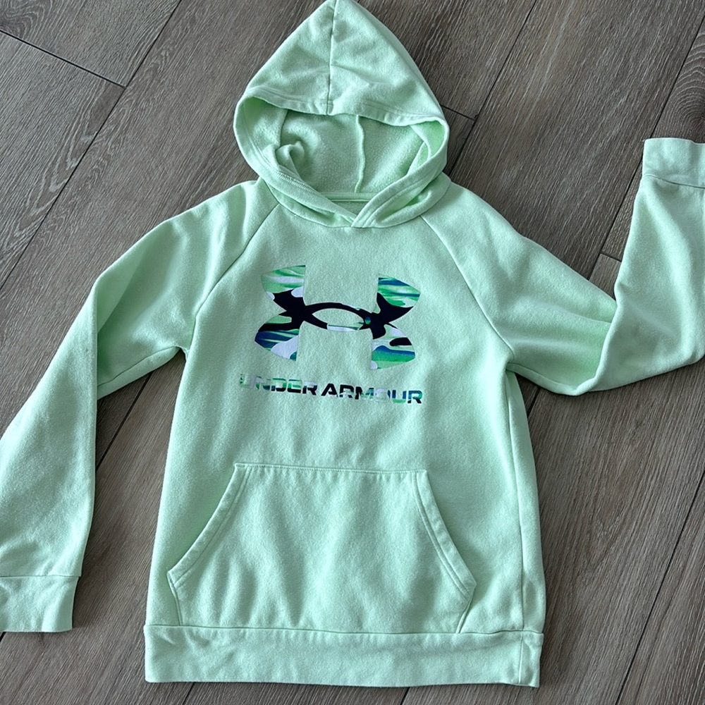 Green Camo Logo Hoodie